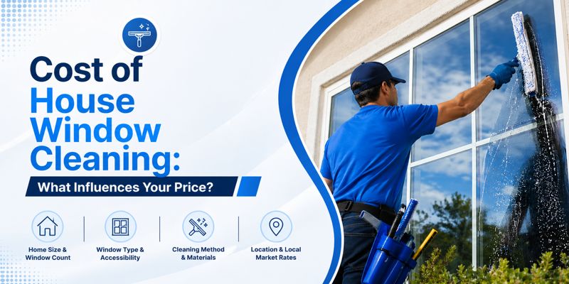 Cost of House Window Cleaning: What Influences Your Price?