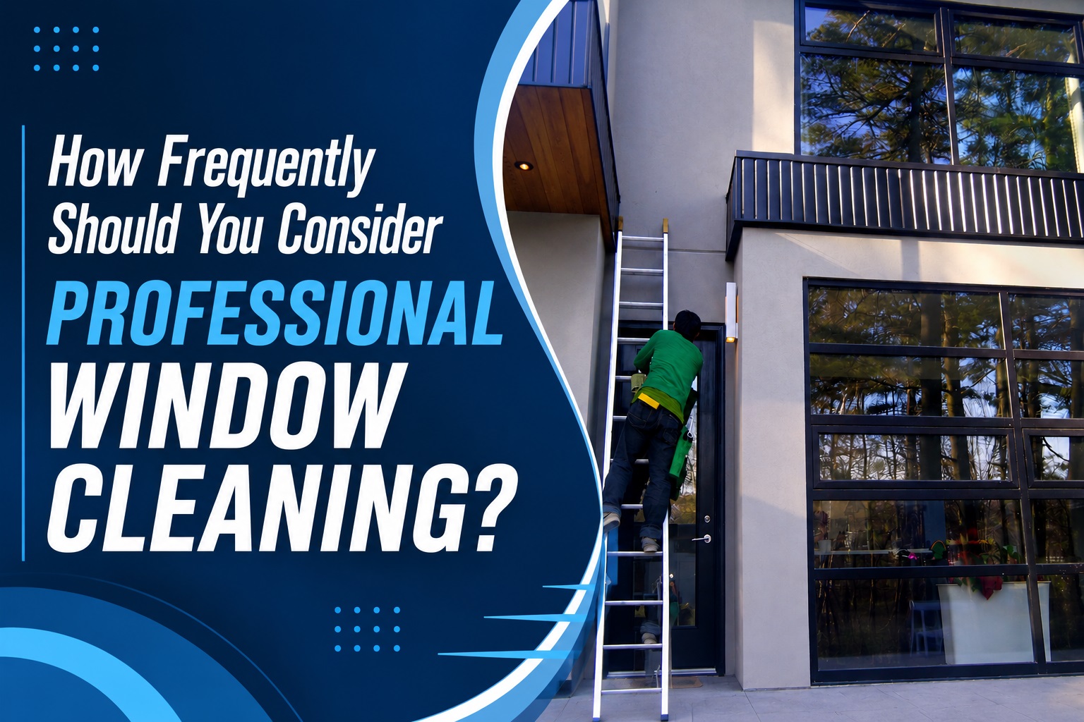 How Frequently Should You Consider Professional Window Cleaning?