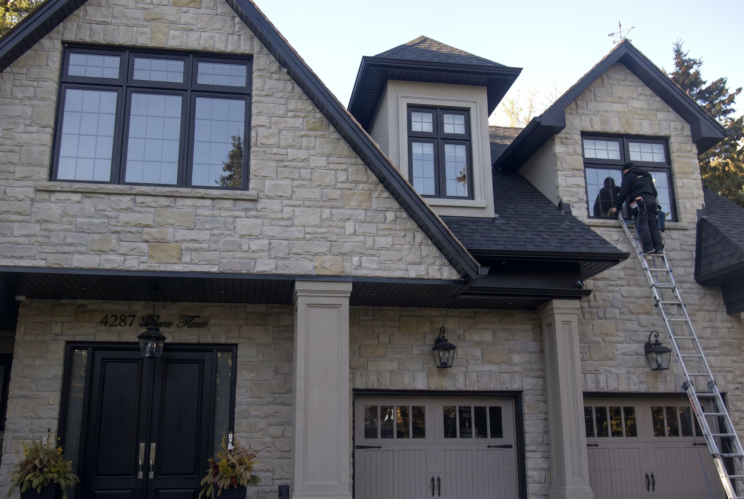 Residential window cleaning