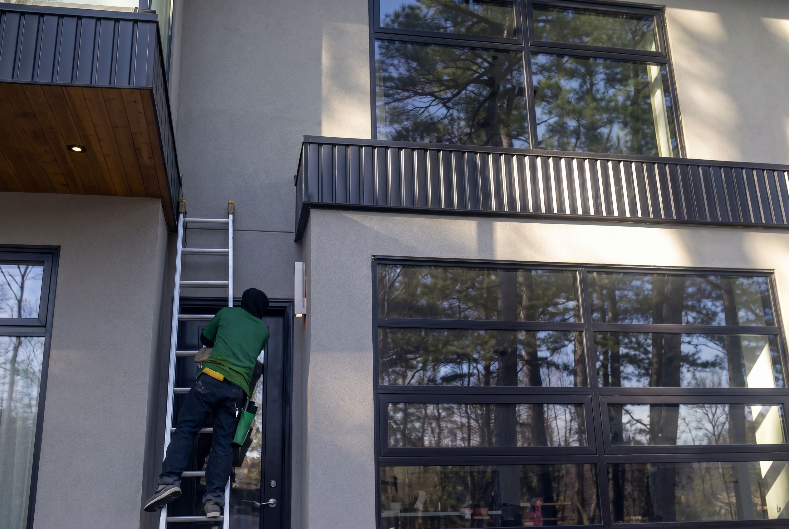Home exterior cleaning